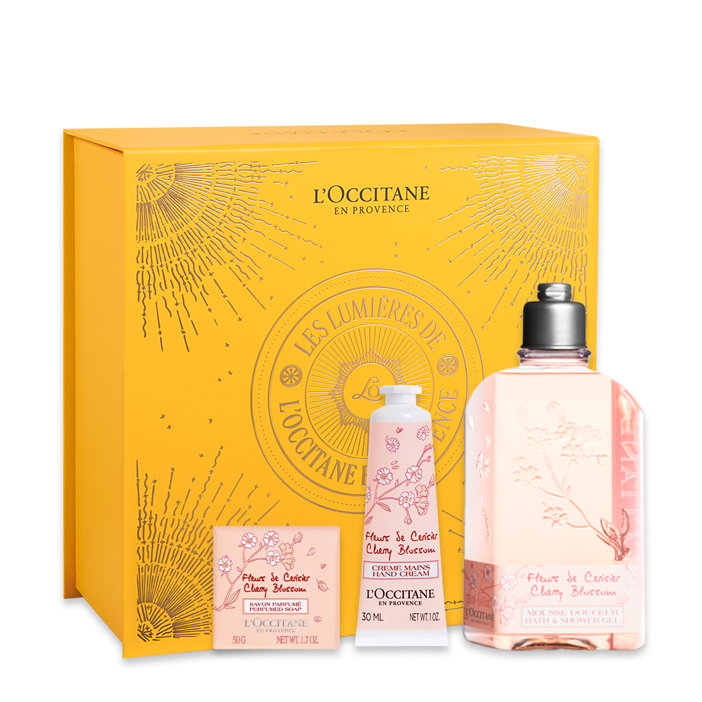 Presente Flor de Cerejeira com Sabonetes e Creme de Mãos, , large image number 0